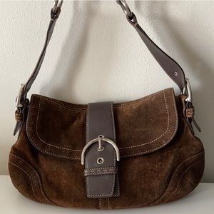 COACH SOHO HOBO SUEDE